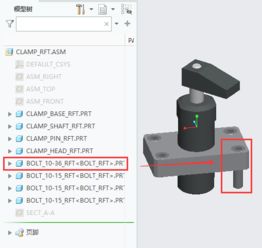 装配中的族表零件替换软件开发